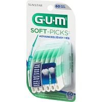 GUM Soft-Picks  Advanced Dental Picks - 60ct