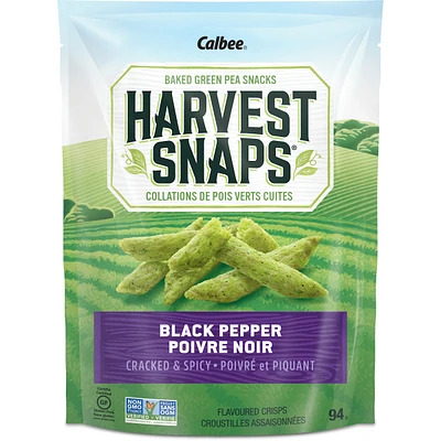Croustilles assaisonnées de poivre noir Snapea Crisps