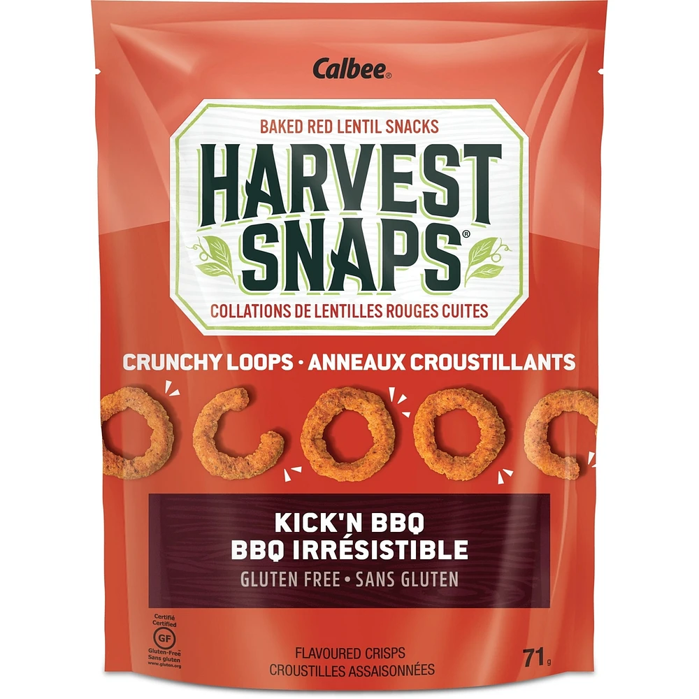Harvest Snaps Crunchy Loops Kick’n Barbecue