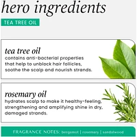 Tea Tree Oil & Rosemary Invigorating Shampoo