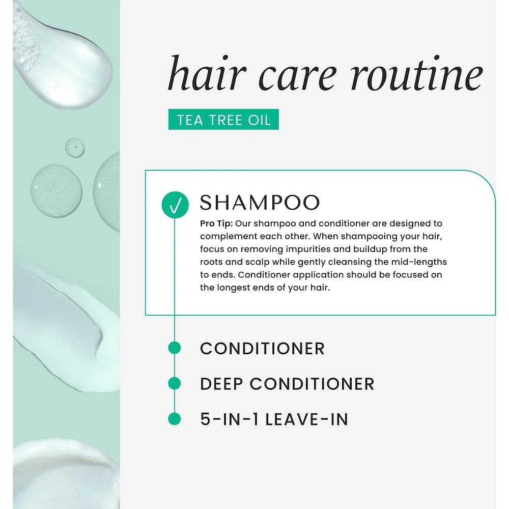 Tea Tree Oil & Rosemary Invigorating Shampoo