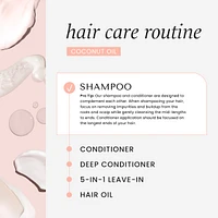 Coconut Oil  Nourishing Shampoo