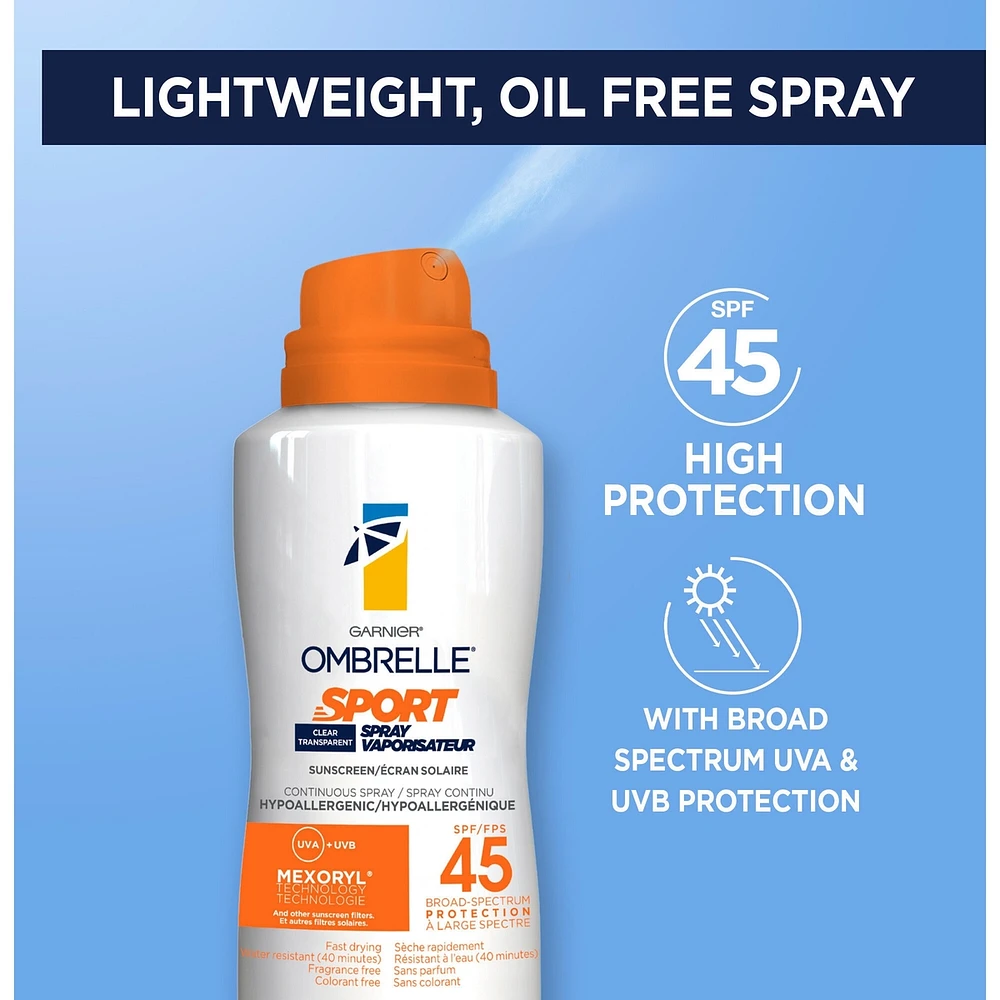 Sport SPF 45 Sunscreen Spray