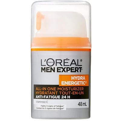 Moisturizer Face Cream with Vitamin C + Guarana for men Hydra Energetic 24H Anti-Fatigue