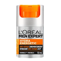Moisturizer Face Cream with Vitamin C + Guarana for men Hydra Energetic 24H Anti-Fatigue