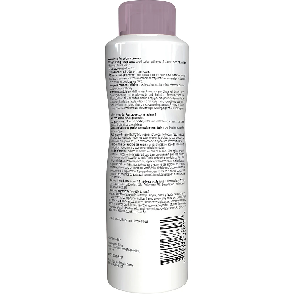 Ultra Light Advanced SPF 50+ Sunscreen Spray