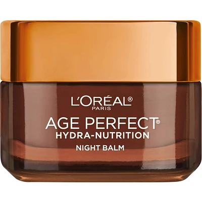 Age Perfect Hydra Nutrition Ultra-Nourishing Golden Balm Moisturizer Night Cream, For Mature, Dry Skin