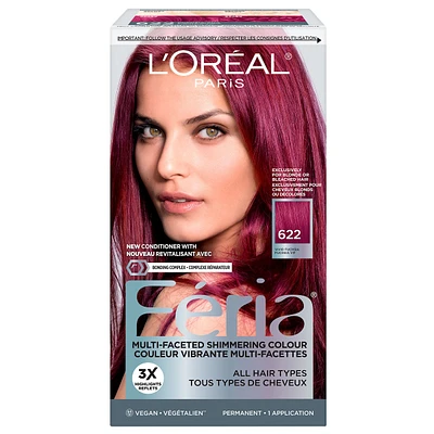 High Intensity Multi-Faceted Shimmering Permanent Hair Color, 3X Highlights, Gentle , Deep Conditioning Hair Dye