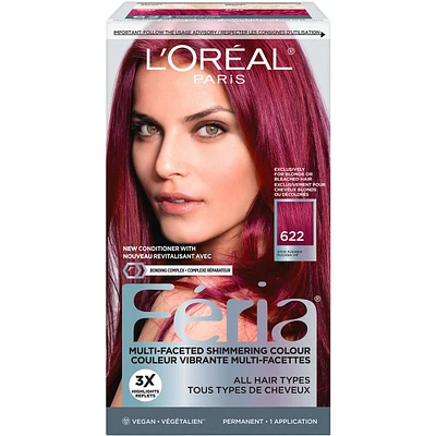 High Intensity Multi-Faceted Shimmering Permanent Hair Color, 3X Highlights, Gentle , Deep Conditioning Hair Dye