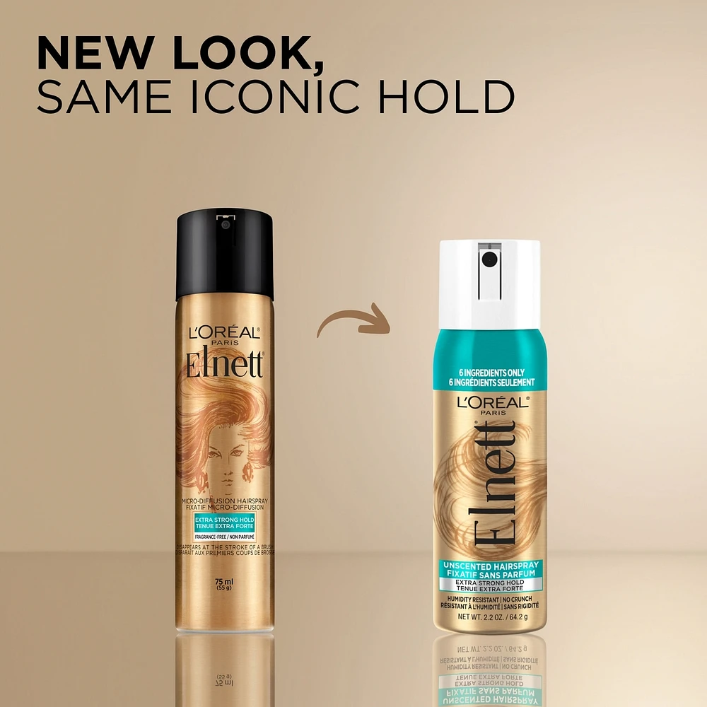 Extra Strong Hold Hairspray, Elnett Satin Unscented, Travel Size