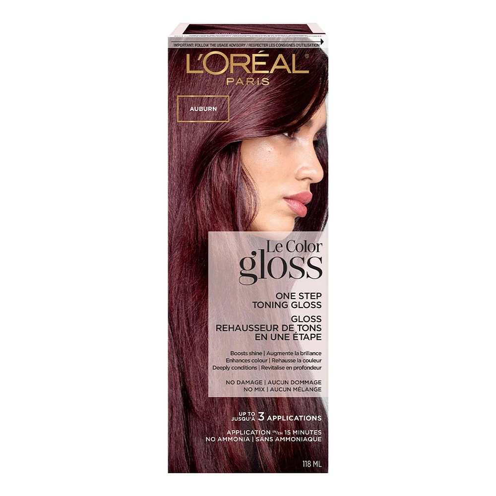 Le Color Gloss, Hair Shine and Gloss Treatment at home