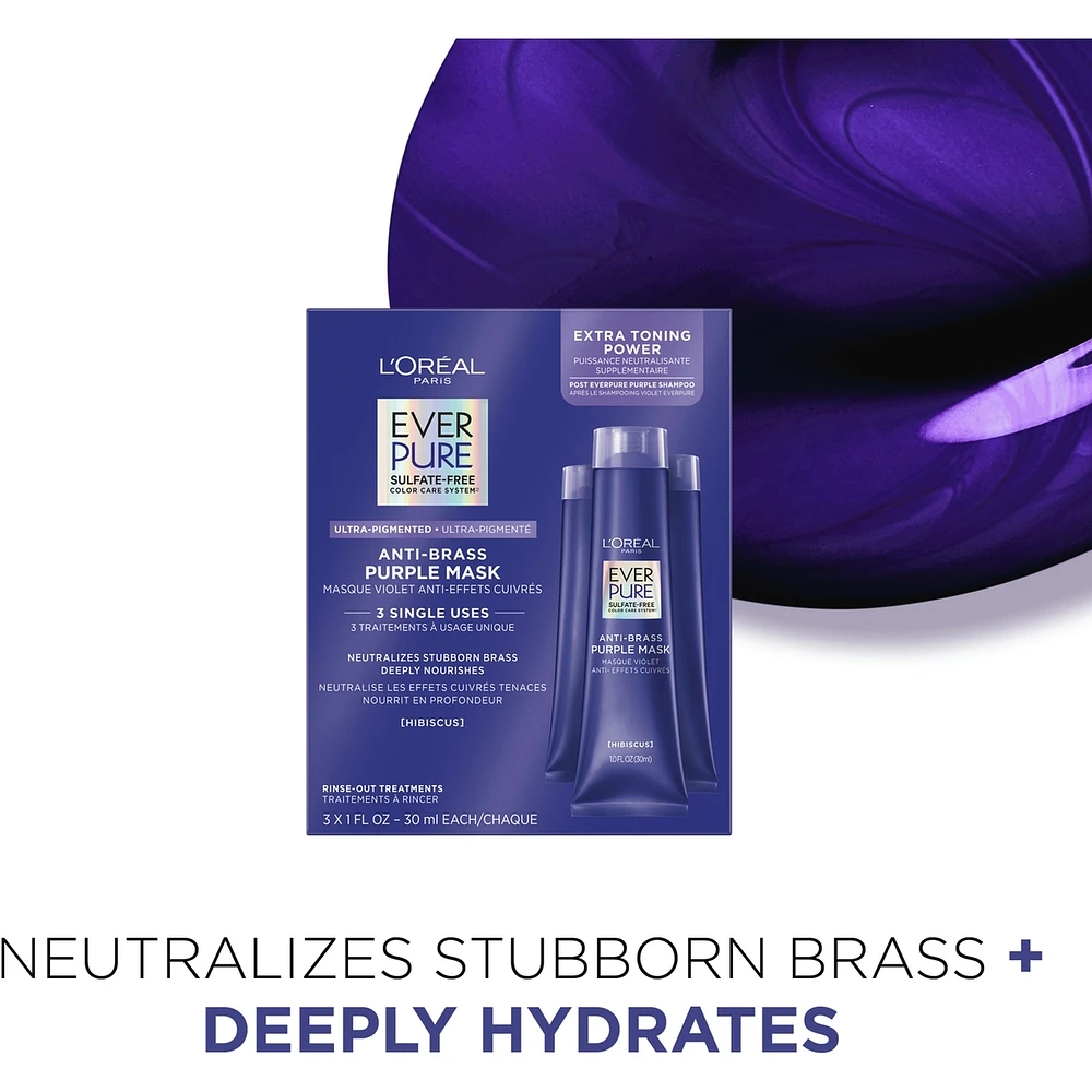 Masque Violet Anti Effets Cuivrés