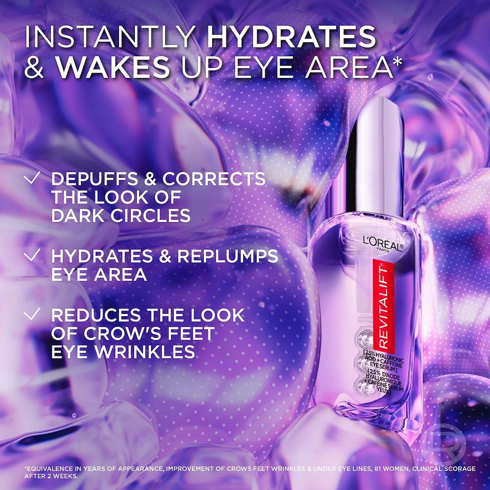 Eye Serum 2.5% Hyaluronic Acid Caffeine