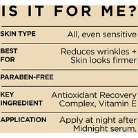 Night Moisturizer Vitamin E Paraben Free