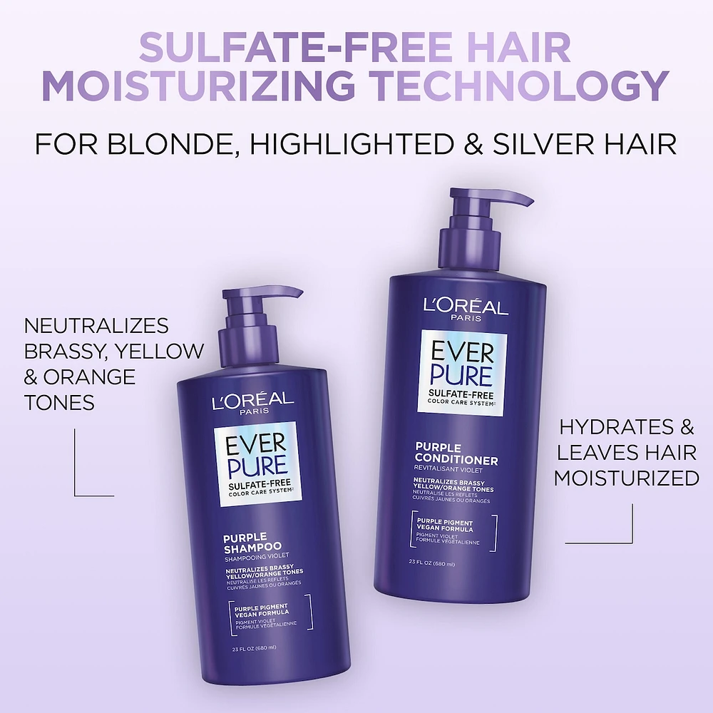 Toning Shampoo, EverPure Purple
