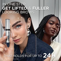 Infallible 24H Brow Lamination, Transparent Eyebrow Gel