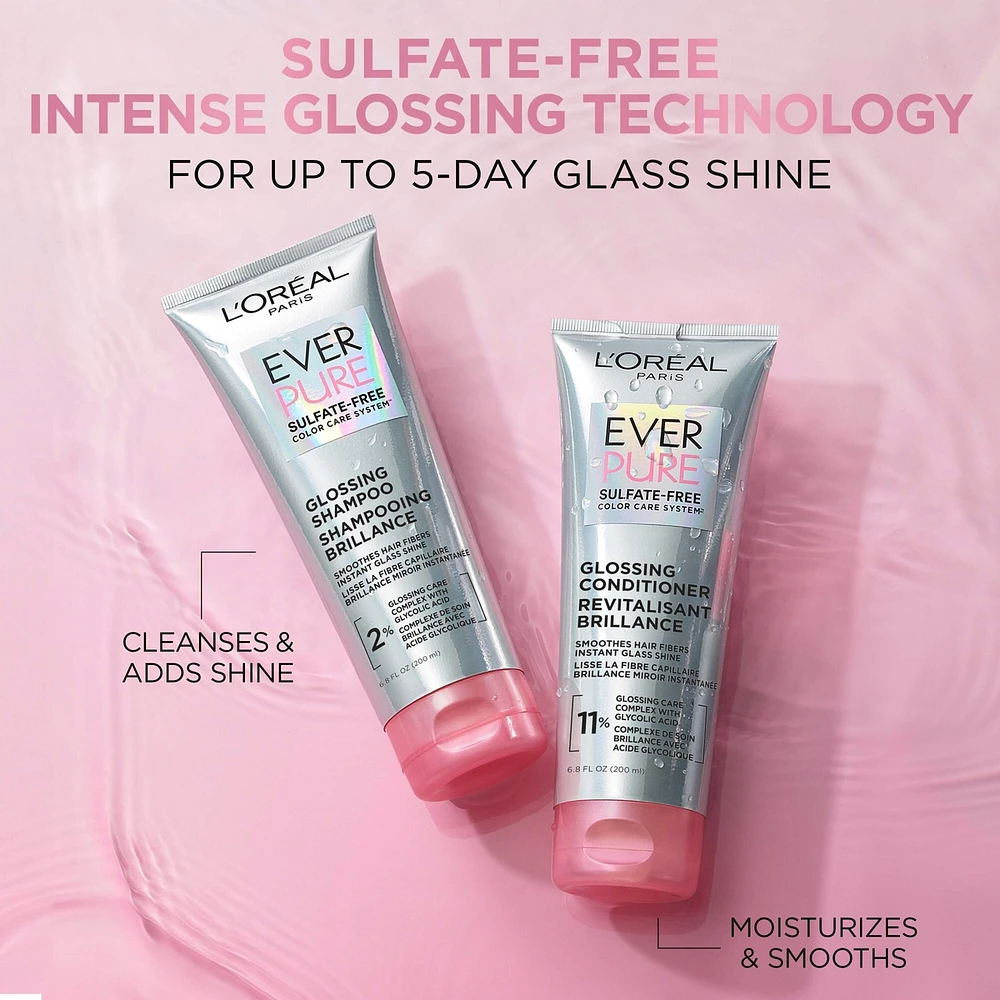 EverPure Glossing Shine Shampoo, 200 ml