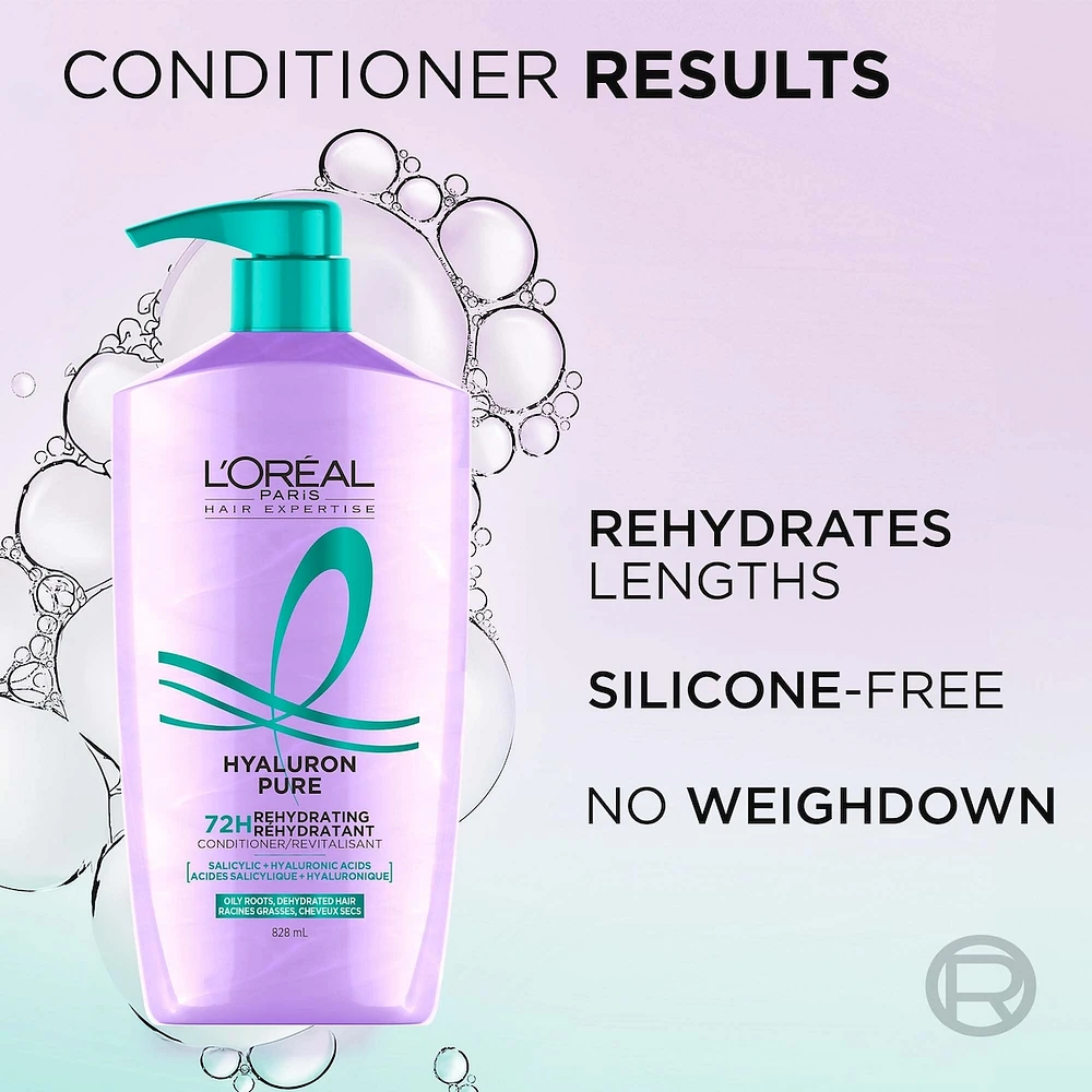 Hyaluron Pure Rehydrating Conditioner, 828 ml