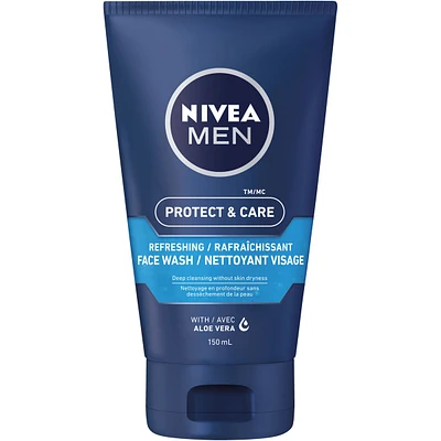 NIVEA MEN Protect & Care Refreshing Face Wash