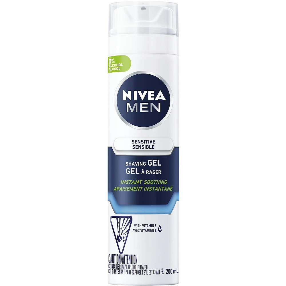 NIVEA MEN Sensitive Skin Shaving Gel