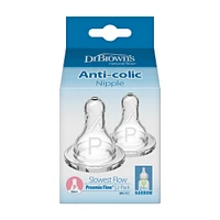 Preemie Narrow Nipples, 2pk