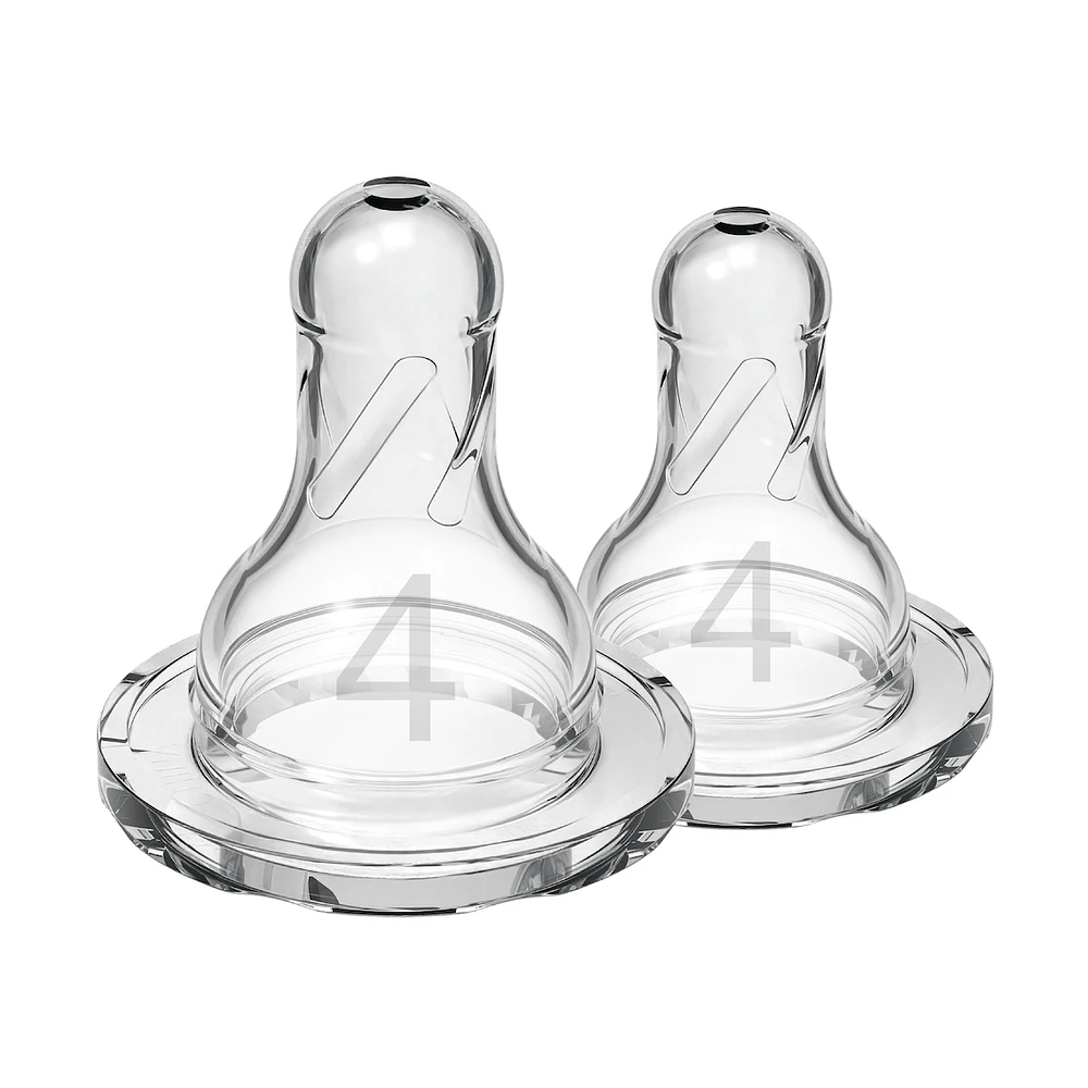 Level Narrow Nipple 2pk
