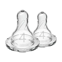 Level Narrow Nipple 2pk