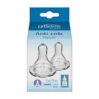 Level Narrow Nipple 2pk