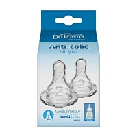 Preemie Narrow Nipples, 2pk