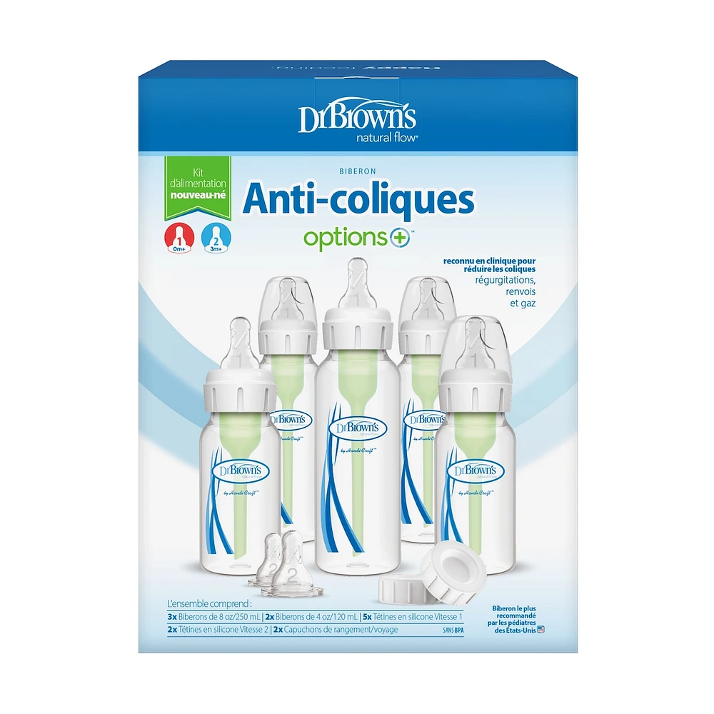 Options+ Narrow Newborn Feeding Set