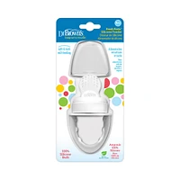 Silicone Feeder, Grey, 1pk