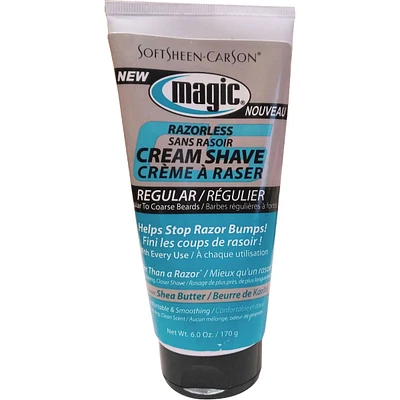 Razorless Cream Shave