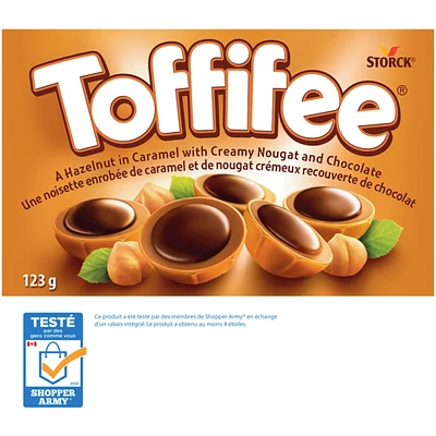Hazelnut in Caramel with Creamy Nougat And Chocolate Candy