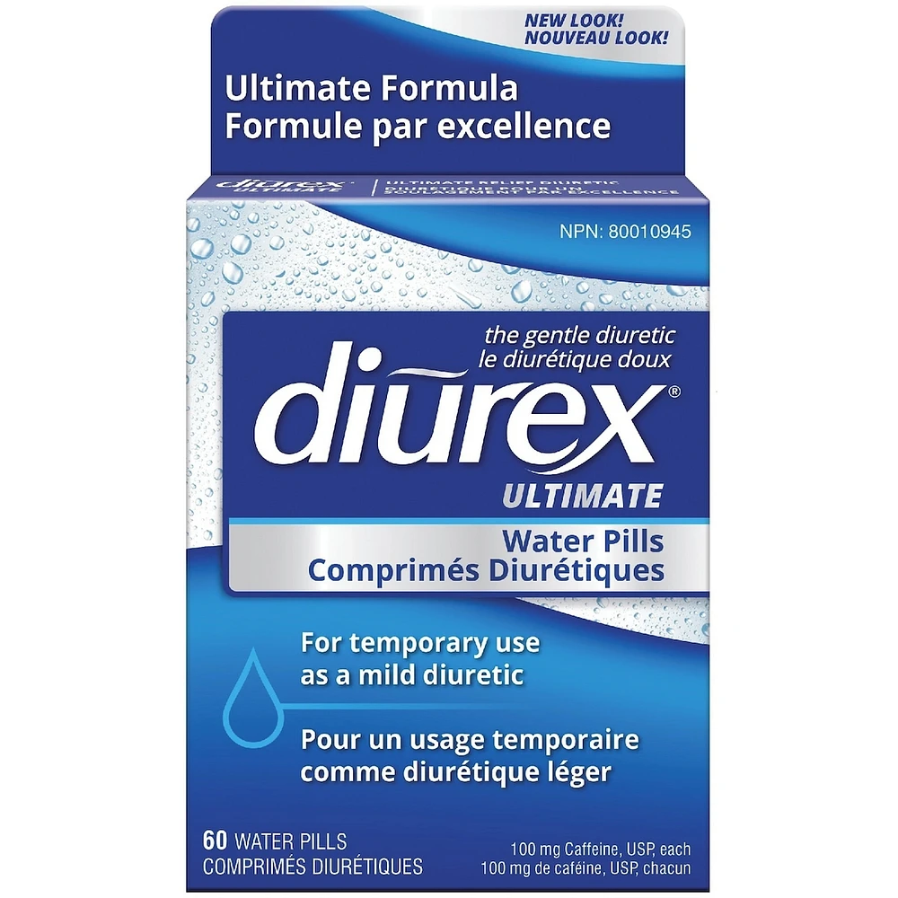 Diurex Ultimate Relief Diuretic 60ct