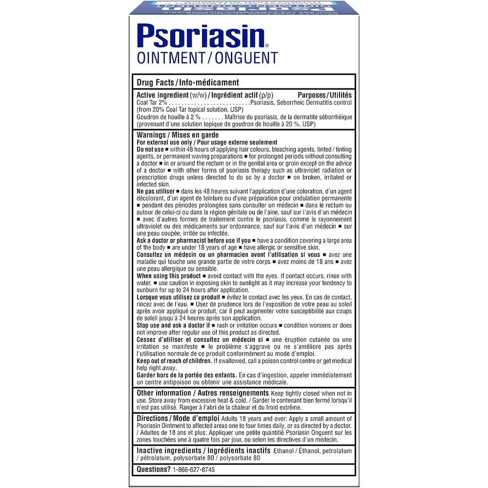 Ointment, Coal Tar Ointment, USP 2%