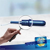 Tampax Pearl Tampons Regular Absorbency with LeakGuard Braid, Unscented, 36 Count