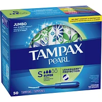Pearl Tampons Super Absorbency