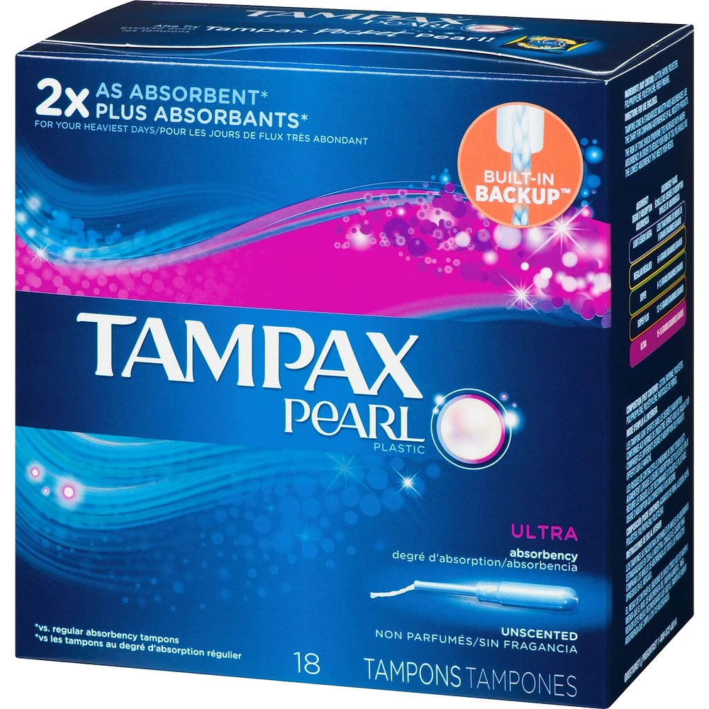 Pearl Tampons Ultra Absorbency