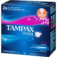 Pearl Tampons Ultra Absorbency