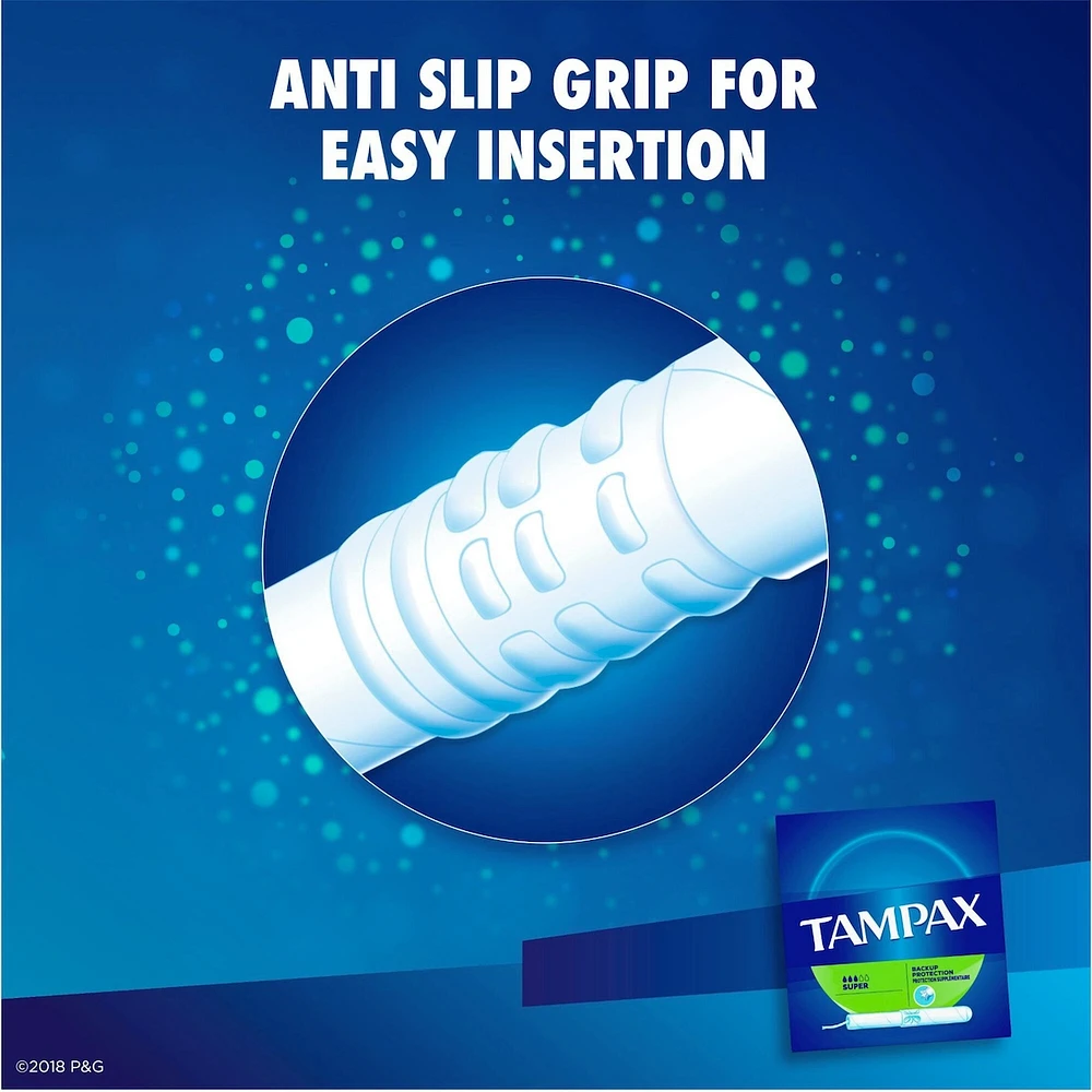 Cardboard tampons unscented super absorbency 20 count