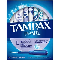 Tampons Pearl, degré d’absorption léger
