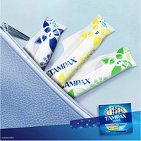 Tampax Pearl Tampons, Light/Regular Absorbency with LeakGuard Braid, Duo Pack, Unscented, 34 Count