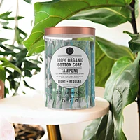 Organic Cotton Tampons Multipack - Light + Regular 30 Count