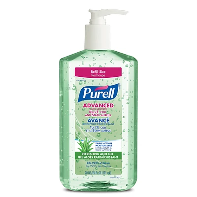 Advanced Hand Sanitizer Refreshing Aloe  Gel