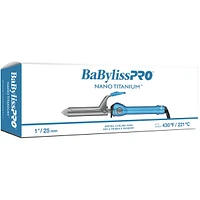 BaBylissPRO® Nano Titanium™ 1" Curling Iron