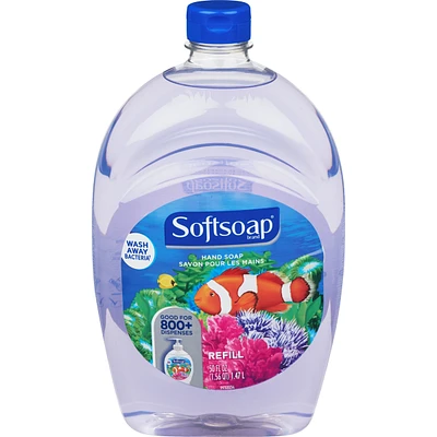 Softsoap Liquid Hand Soap Refill, Aquarium Series - 1.47 L
