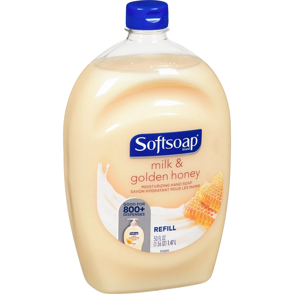 Softsoap Liquid Hand Soap Refill, Milk & Golden Honey - 1,47 L