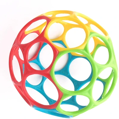Oball Classic™ Easy-Grasp Toy - Red/Blue/Green/Yellow