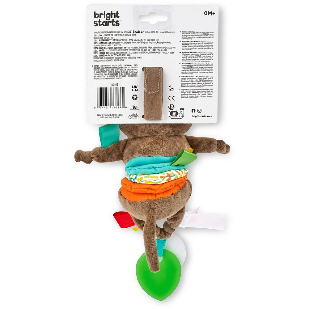 Bright Starts -Pull Play Boogie Musical Activity Toy Monkey