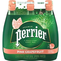 Carbonated Natural Spring Water With Natural Pink Grapefruit Flavour